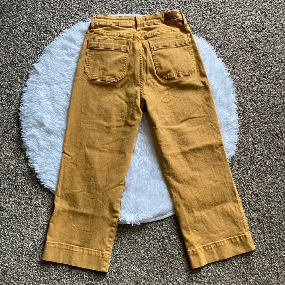 Judy Blue Jeans‎ Garment Dyed Mustard Womens Size 7 28 Stretchy